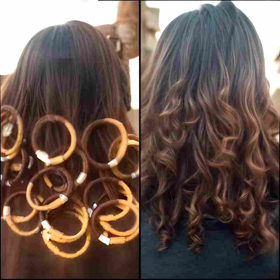 Permanente cabello medio